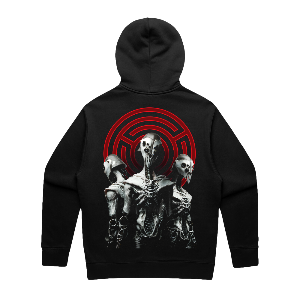 Legion Trio Zip Hoodie - Black