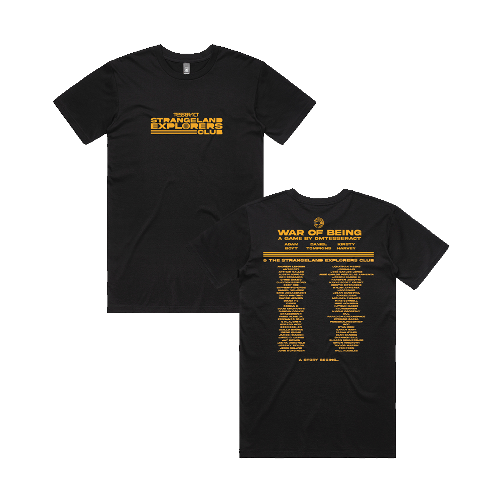 Strangeland Explorers Club Tee - Black